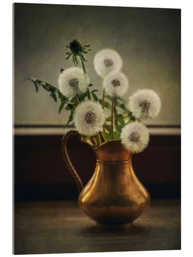 Tableau en verre acrylique Bouquet de printemps