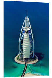 Tableau en PVC Burj-al-Arab aux Émirats arabes unis