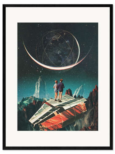 Framed art print It will be a whole New world