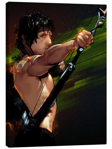 Tableau sur toile Rambo