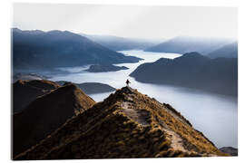 Akrylglastavla Roy&#039;s Peak Wanaka lake