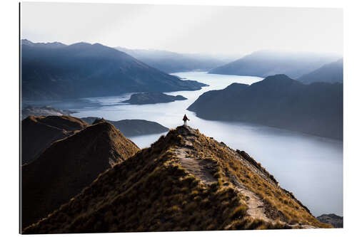 Cuadro de plexi-alu Lago Roy's Peak Wanaka