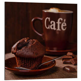 Magnettafel Schokolade und Kaffee