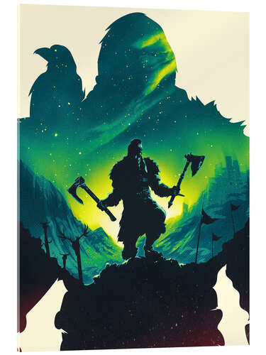Acrylic print Valhalla