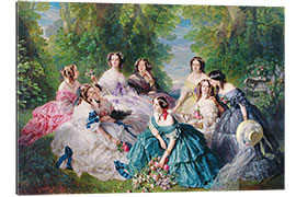 Gallery print Empress Eugenie surrounded by her court ladies