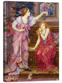 Canvas print Queen Eleanor and Rosamund