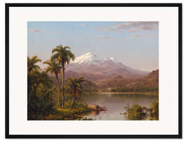 Gerahmter Kunstdruck Tamaca-Palmen