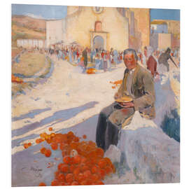 Foam board print Orange seller