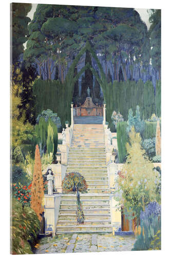 Acrylic print Stately garden, Raixa II