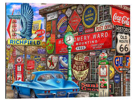 Magnettafel Entlang der Route 66