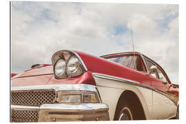 Gallery print Two-tone classic American car