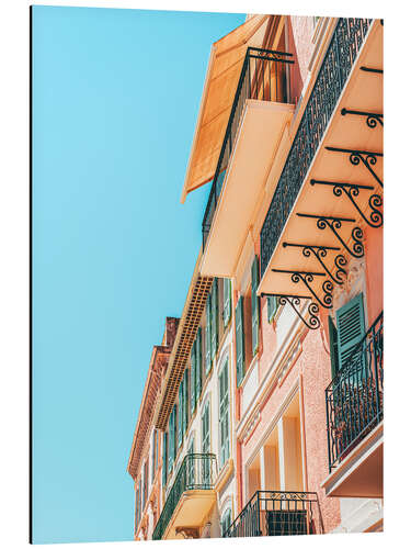 Aluminium print Cannes II downtown