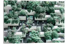 Galleriprint Bosco Verticale or Vertical Forest Towers In Milan