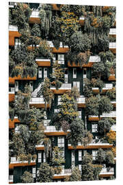 PVC print Bosco Verticale Towers In Milan