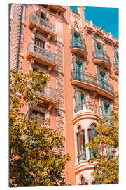 Gallery print Facades in Barcelona, Spain