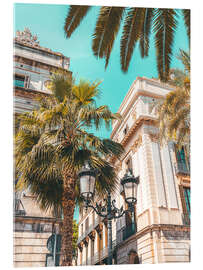 Acrylic print Royal Square (Placa Reial or Plaza Real) - Radu Bercan