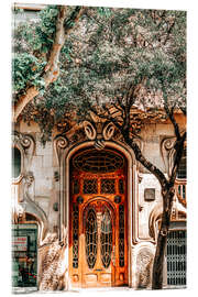 Acrylic print Casa Comalat in Barcelona