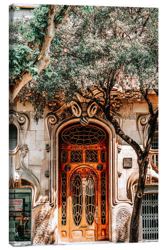 Canvas print Casa Comalat in Barcelona