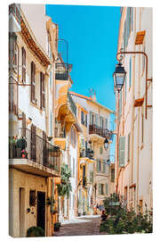 Canvas print Cannes city center