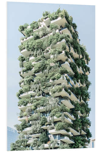 Obraz na PCV Bosco Verticale building tower in Milan