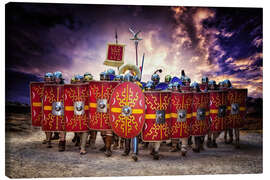 Lærredsbillede  Roman legion - Jörg Gamroth