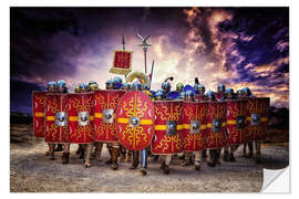 Selvklebende plakat Roman legion