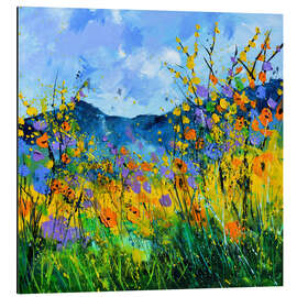 Magnettafel Sommerblumen I