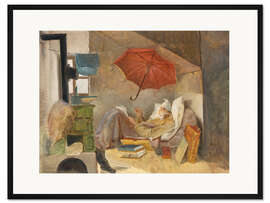 Gerahmter Kunstdruck Der arme Poet