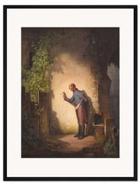 Gerahmter Kunstdruck Der Fliegenfänger