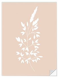 Wall sticker Tender grasses III