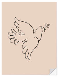 Wall sticker Dove I