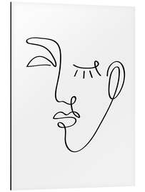 Magnettafel Das Gesicht des Träumers