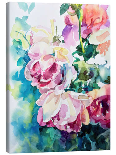 Canvas print Rose Garden