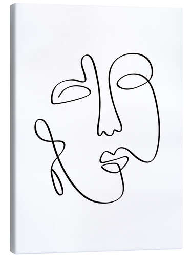 Canvas print The Face of the Muse