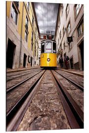 Aluminium print Elevador da Bica