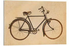 Gallery print The vintage rusted bicycle