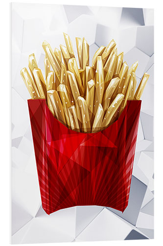 Tableau en PVC Frites