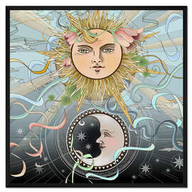 Gerahmter Kunstdruck Tag für Tag