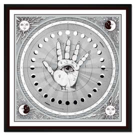 Gerahmter Kunstdruck Schutz