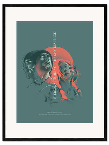 Ingelijste kunstdruk Eternal sunshine of the spotless mind