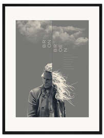 Gerahmter Kunstdruck Bron/Broen - the bridge