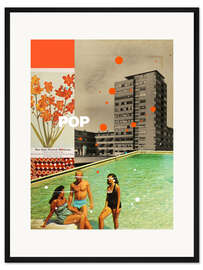 Gerahmter Kunstdruck POP