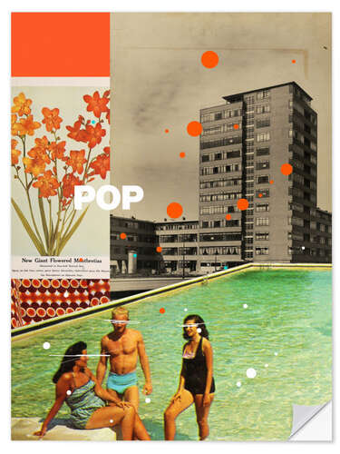 Adesivo murale POP