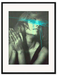 Gerahmter Kunstdruck Frau ohne Titel