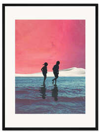 Gerahmter Kunstdruck Bis zur Abenddämmerung