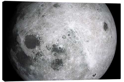 Canvas print The other side of the moon