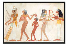 Gerahmter Kunstdruck Ägyptische Grabszene