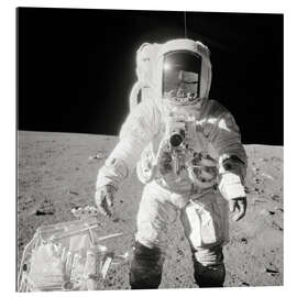 Galleriataulu Apollo 12 astronaut bean on the moon