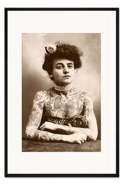 Gerahmter Kunstdruck Maud Wagner