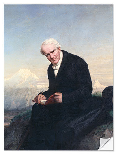 Selvklebende plakat Alexander von Humboldt